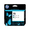 HP 70 (C9408A) печатающая головка голубая/зеленая