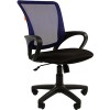 Кресло CHAIRMAN 969 (черный/синий)