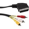Кабель SBOX SCART-3RCA