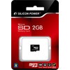 Карта памяти Silicon-Power microSD 2 Гб (SP002GBSDT000V10)